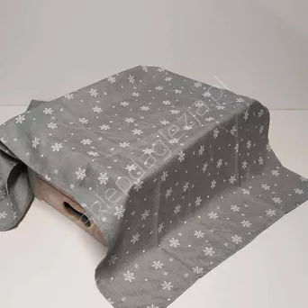 Obrus Śnieżka 140*300cm szary