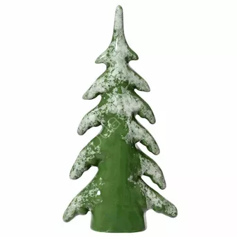 Choinka ceramiczna zielona 26cm