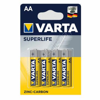 Bateria Varta 4szt 1.5V R6 AA Super Heavy Duty