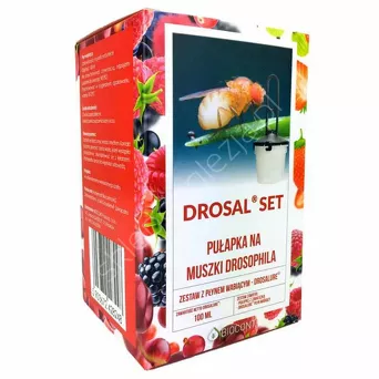 Drosal Set pułapka na muszki owocówki