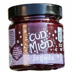 Miód 0,25kg jagoda Cud Miód
