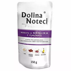 Dolina Noteci  150g dla psa królik żurawina