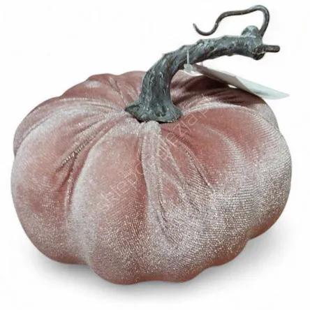 Dynia materiałowa blado różowa 14,5cm