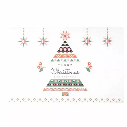 Mata stołowa Choinka prostokątn 43*28cm