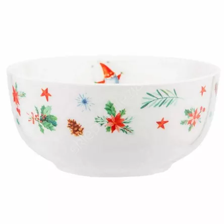 Miska Zimowe Skrzaty 14cm 600ml