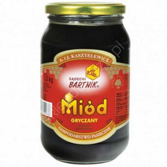 Miód 1,20kg gryczany 