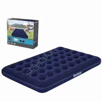 Materac dmuchany dwuosobowy 191x137x22cm