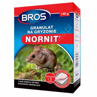 Granulat na nornice  140g Nornit 