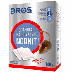 Granulat na nornice  140g Nornit 