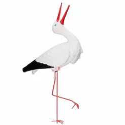 Bocian mały stojący