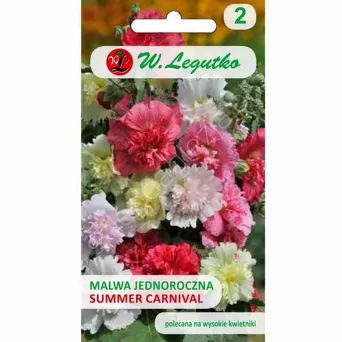 Malwa jednoroczna Summer Carnival mix 0,50g L kwiat pełny