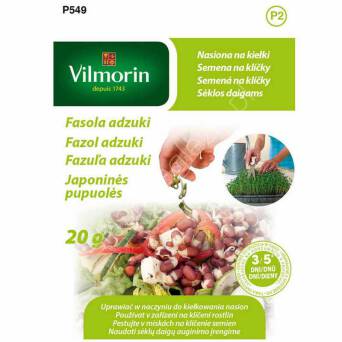 Nasiona na kiełki Fasola Adzuki 20g V