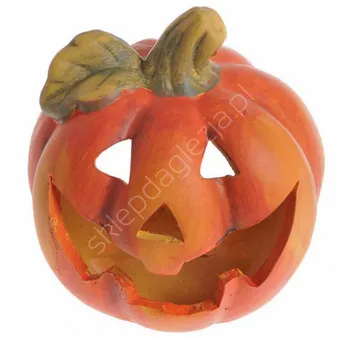 Dynia ceramiczna 14cm pomarańczowa