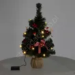 Choinka LED 50cm czerwono-biała