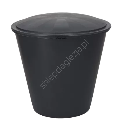 Beczka 200l zbiornik na deszczówkę z pokrywą