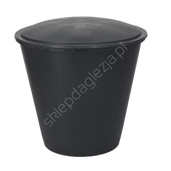 Beczka 200l zbiornik na deszczówkę z pokrywą