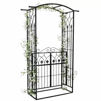 Pergola ogrodowa metalowa 106*50*217cm
