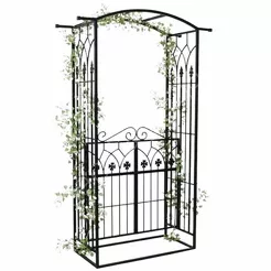 Pergola ogrodowa metalowa 106*50*217cm