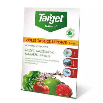Żółte tablice lepowe - owadobójcze zółte 5szt ABC