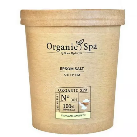 Sól do kąpieli Organic Spa Epsom  650g