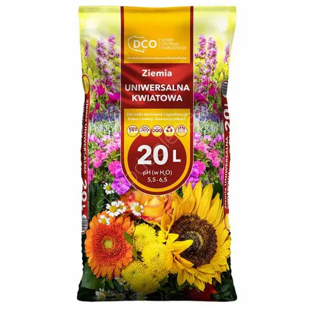 Ziemia 20l uniwersalna kwiatowa DCO