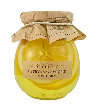 Syrop Cytryna w syropie z whisky 260g Spichlerz