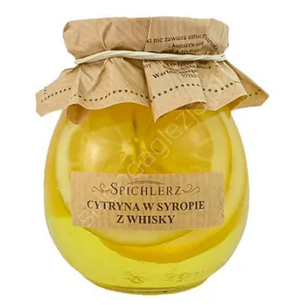 Symbol Smaku Cytryna w syropie z whisky 260g 