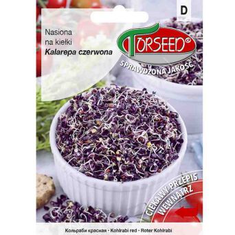 Nasiona na kiełki Kalarepa Delikatess Blauer 10g