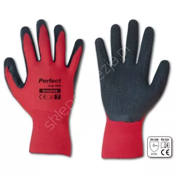 Rękawiczki Perfect Grip Red lateks 10