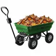 Wózek ogrodowy 75L zielony