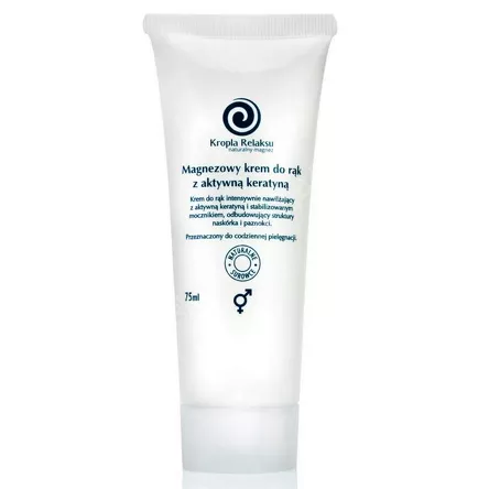 Kropla Relaksu Magnezowy krem do rąk tuba 75ml.