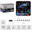 Lampki 500 LED Multikolor + zimny flash dł. 3+25m