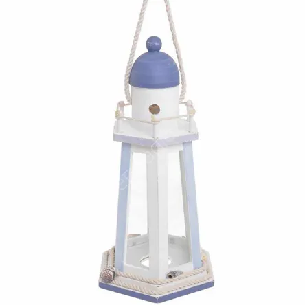 Lampion w kształcie latarni morskiej 30,5cm