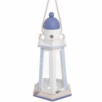 Lampion w kształcie latarni morskieej 30,5cm