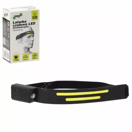 Latarka czołówka dwufunkcyjna LED