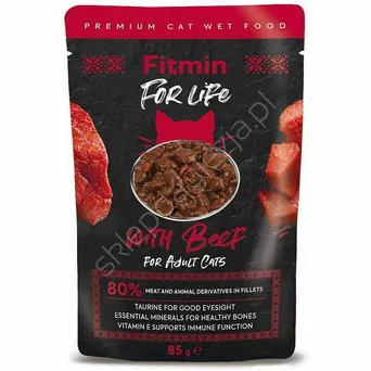 Fitmin  85g  Cat Adult wołowina