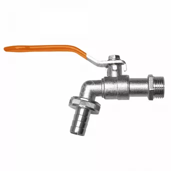 Mosiądz - Kran kulowy 3/4" niklowany 