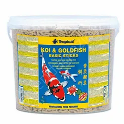 Pokarm dla ryb 5l/430g Koi Goldfish Basic Stics