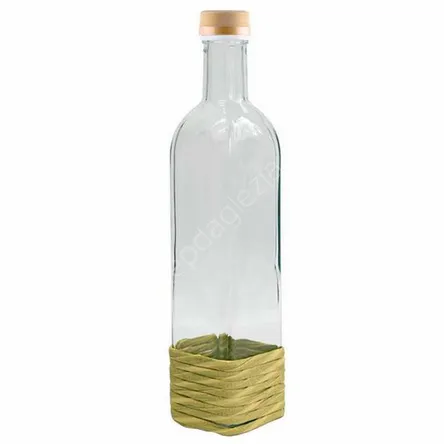 Butelka Marasca 0,5l w oplocie kwadratowa