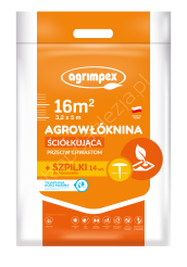 Agrowłóknina 3,2* 5 Marina P50 czarna+szpilki 