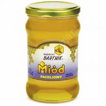 Miód 0,4kg faceliowy  słoik