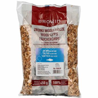 Zrębki do wędzenia ryb 50% dąb / 50% olcha 450g