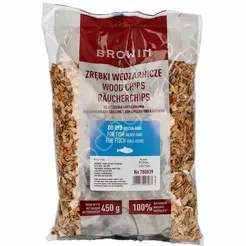 Zrębki do wędzenia ryb 50% dąb / 50% olcha 450g