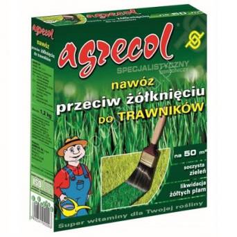 Nawóz Trawnik przeciw żółknięciu 1,2kg Agrecol
