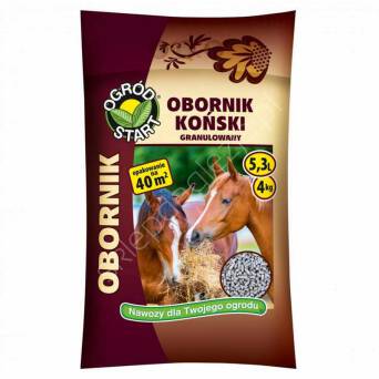 Nawóz obornik granulowany koński  4kg AM