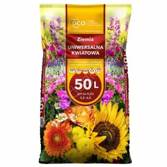 Ziemia 50l uniwersalna kwiatowa DCO