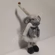 Mysz szara 37cm