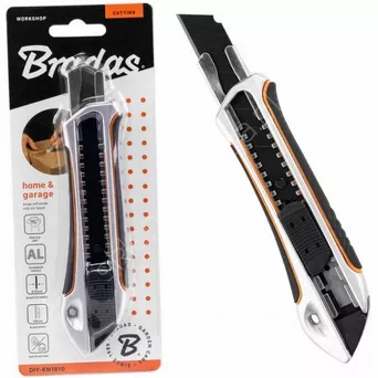 Nóż do tapet 18mm czarny