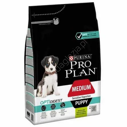 Pro Plan  3kg Medium Puppy jagnięcina