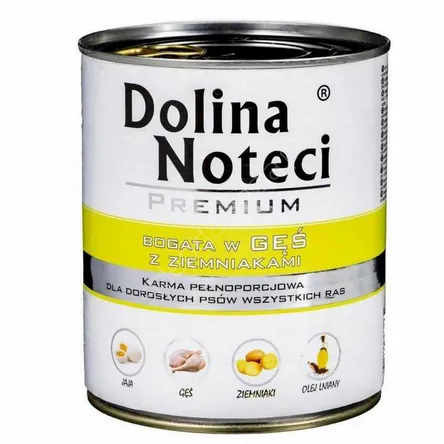 Rafi Dolina Noteci 800g dla psa gęś z ziemniakami
